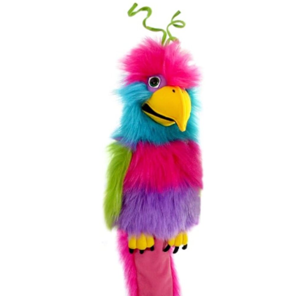 The Puppet Company Hand Puppet Bird Toucan Parrot Colorful